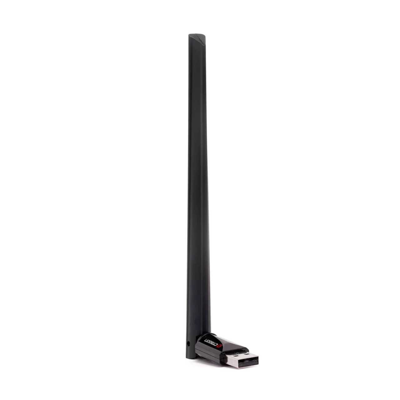 Octagon WL058 150Mbit/s USB 2.0 WLAN Adapter mit +5dB Antenne Schwarz von Octagon