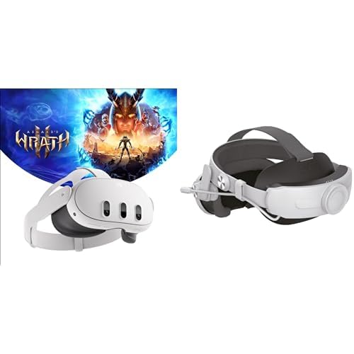 Meta Quest 3 512GB & Venom Power Strap for Meta Quest - Padded Headstrap with Integrated Power Bank Meta Quest 3 512GB & Venom Power Strap for Meta Quest - Padded Headstrap with Integrated Power Bank von Meta Quest