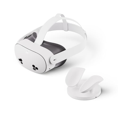 Meta Quest 3S 256 GB und Ladestation, Wiederaufladbares Paket von Meta Quest