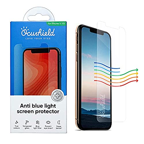 Ocushield Anti Blaulicht Schutzfolie kompatibel mit iPhone 11 Regular | XR - Augenschutz mit Blaulichtfilter - Anerkanntes Medizinprodukt - Panzerglas Folie mit Blendschutz von Ocushield