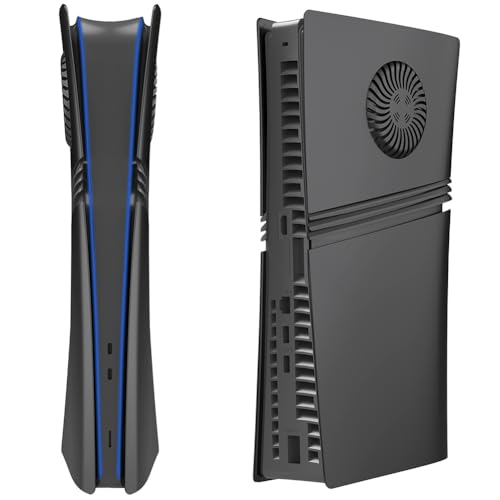 OCUUER PS5 Pro Face Plate Console Deckung, PS5-Facplatten mit Kühlschlitzen, ABS Hard Case Anti-Kratzer-Faceplat-Fallabdeckung for Playstation 5 Pro-Disc/Digital-Konsole OCUUER PS5 Pro Face Plate Console Deckung, PS5-Facplatten mit Kühlschlitzen, ABS Hard Case Anti-Kratzer-Faceplat-Fallabdeckung for Playstation 5 Pro-Disc/Digital-Konsole von Ocuuer
