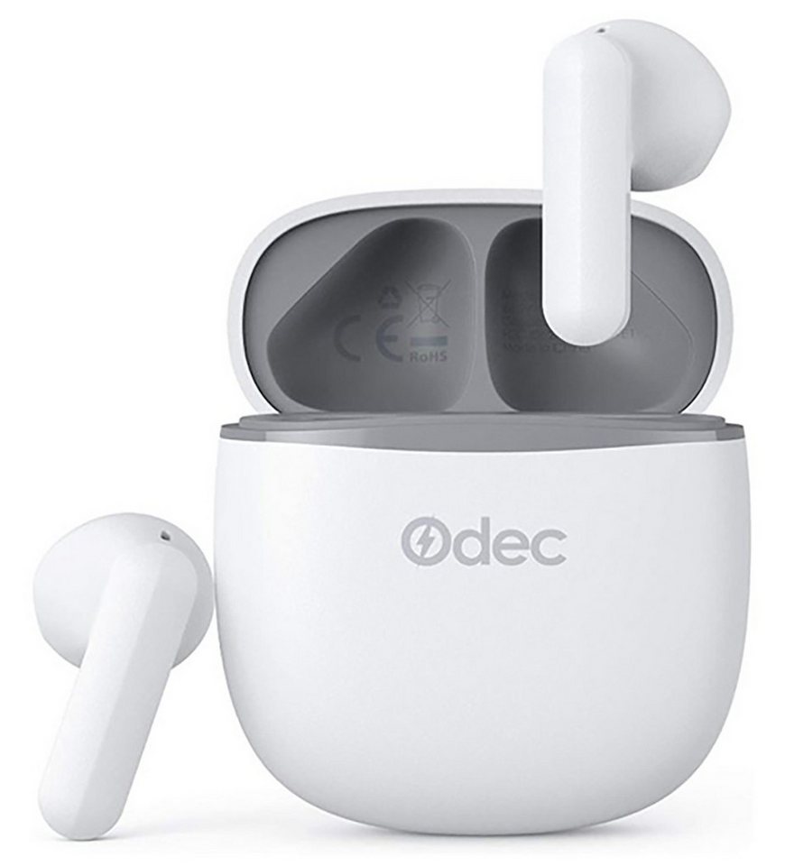 Odec Bluetooth Kopfhörer Earbuds wireless In-Ear-Kopfhörer (Voice Assistant, Bluetooth, A2DP Bluetooth, HFP, AVRCP Bluetooth, HSP, Touch Control, 24h Spielzeit, IPX5, USB-C) von Odec