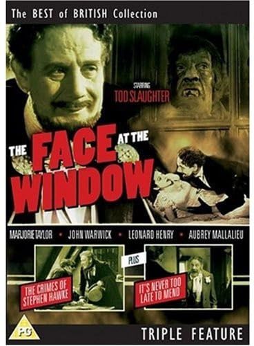 A Face at the Window / The Crimes of Stephen Hawke/ It's Never too Late to Mend [2 DVDs] von Odeon Entertainment