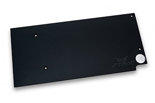 EK Water Blocks EK-FC970 GTX Strix Backplate schwarz Hardwarekühlungszubehör von Odestar