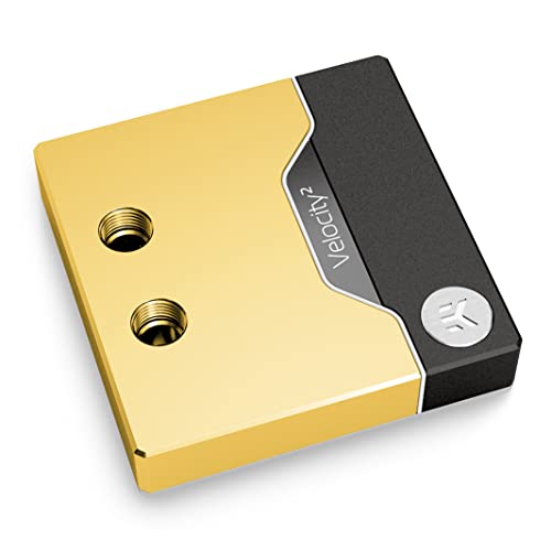 Odestar 5 cm Wasserblock für Computerkühlung, Nickel, 5V, 3-polig, 25dB, 1 Stück, Desktop, Server, Wasserblock für EK Water Blocks 3831109895351 von Odestar