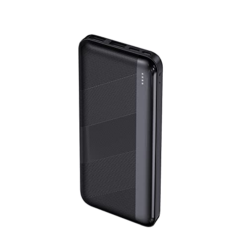 Odetrik Mini Power Bank 10000mAh Dual 2.4A Ausgänge Tragbares Handy-Ladegerät Ultra Kompakt Externer Akku Pack mit USB-C Eingang Kompatibel für iPhone Samsung Huawei Nintendo Switch und mehr (Schwarz) Odetrik Mini Power Bank 10000mAh Dual 2.4A Ausgänge Tragbares Handy-Ladegerät Ultra Kompakt Externer Akku Pack mit USB-C Eingang Kompatibel für iPhone Samsung Huawei Nintendo Switch und mehr (Schwarz) von Odetrik