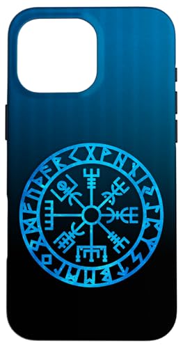 Hülle für iPhone 16 Pro Max Vegvisir Wikinger Kompass Rune Schutz Symbol Kelten Nordisch Hülle für iPhone 16 Pro Max Vegvisir Wikinger Kompass Rune Schutz Symbol Kelten Nordisch von Odin Thor & Loki Symbole by yuma