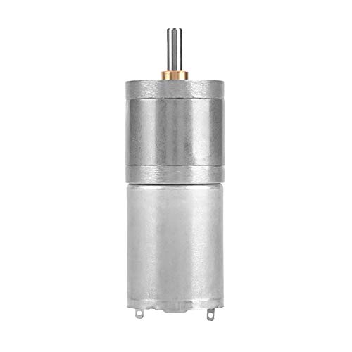 DC 12V Getriebemotor 100RPM, 25GA-370 Micro Gear Elektromotoren Lüftermotoren Box Reduktion Motor für Elektronisches Schloss (100RPM) von Odorkle
