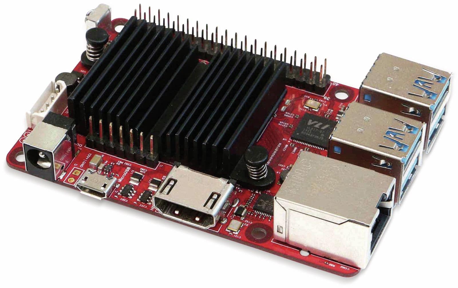 ODROID-C4 Einplatinen-Computer, 2 GHz QuadCore, 4 GB RAM, 4x USB von Odroid
