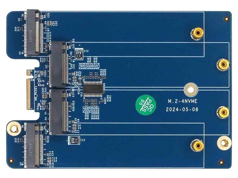 ODROID M.2 4x1-Karte für ODROID-H4-Serie von Odroid