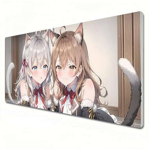 Odrys Alya versteckt manchmal ihre Gefühle in russischem Anime-Mauspad, XXL-Mauspad, 900 x 400, Schreibtischunterlage, wasserdicht, rutschfest, Alisa Mikhailova Kujou von Odrys