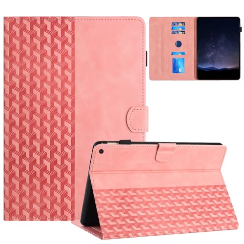 Hülle für Google Pixel Tablet 2023 11 Zoll Premium PU Leder Tablet Schutzhülle Magnetisch Folio Case mit Standfunktion, Auto Wachen/Schlafen und Kartenschlitz, Rosa von Oduio
