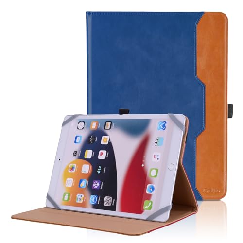Universal Hülle für 9-11'' Tablet, Business Premium PU Leder Schutzhülle mit Tasche Folio Case Multi-Winkel Stand Universal Case für 9.7 10 10.1 10.2 10.3 10.4 10.5 10.6 10.9 Zoll Tablet, Schwarz von Oduio