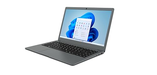 Odys mybook UNIQ 15,6 Notebook, 15,6“ Full-HD IPS Notebook (Intel N4120 4x2,6GHz, 4GB RAM, 128GB eMMC, HDMI A1, USB3.0, WLAN, Bluetooth, Abdeckbar Kamera) Win 11 Pro von Odys