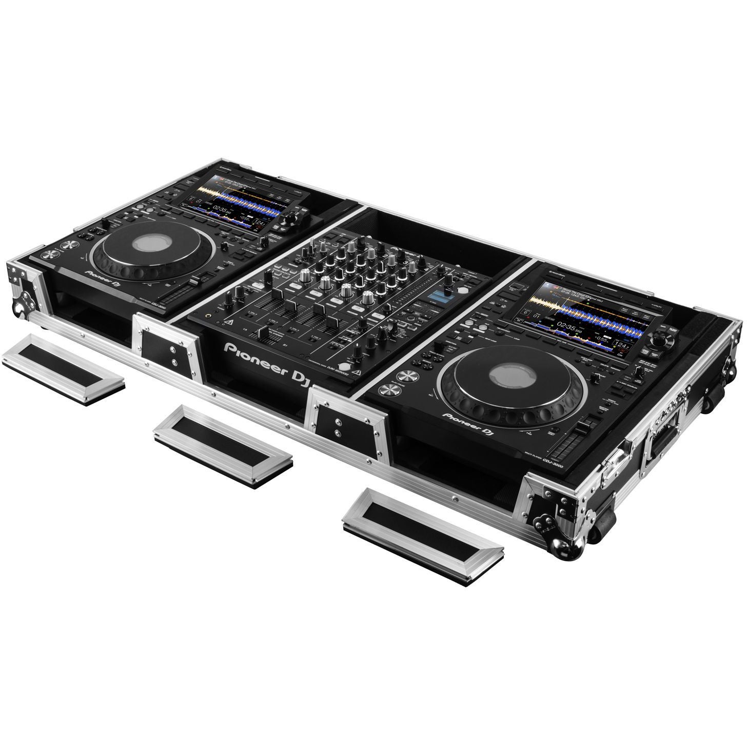 (B-Ware) Odyssey FZ12CDJWXD2 Case for 12" DJ Mixers and Media Players von Odyssey