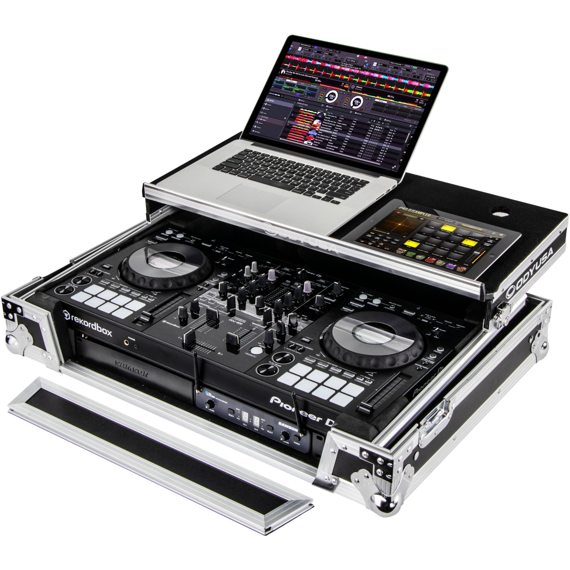 (B-Ware) Odyssey FZGSPIDDJ8001 Flight Case for Pioneer DDJ-800 von Odyssey