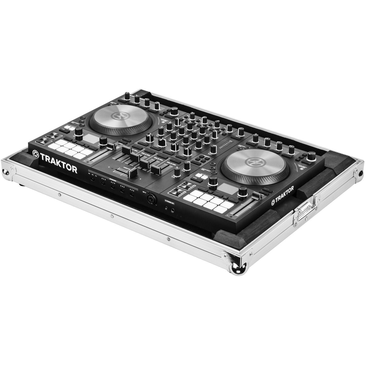Odyssey FRTKS4MK3 NI Traktor Kontrol S4 MK3 Flight Case (Silver) von Odyssey