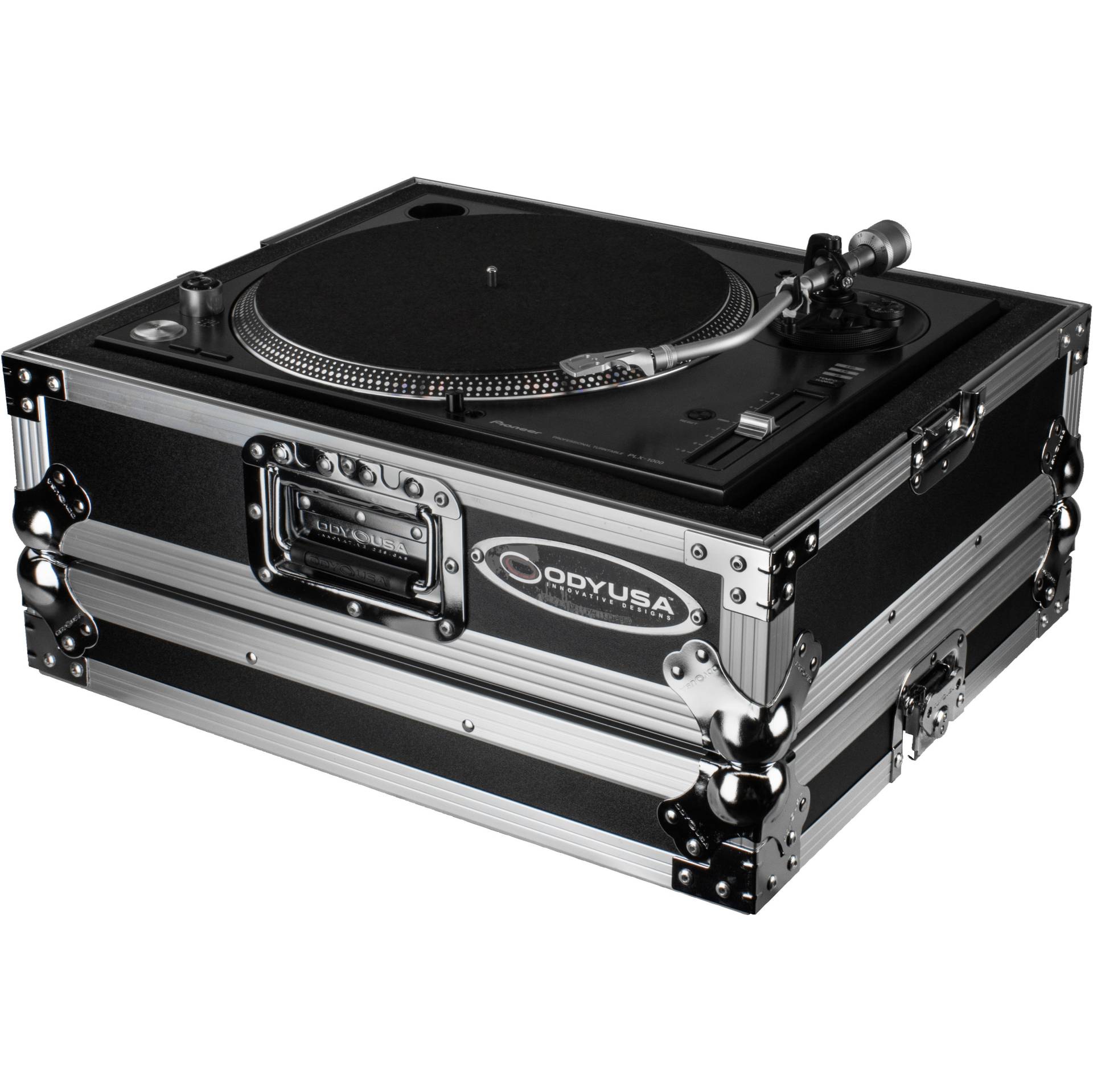 Odyssey FTTXBLK Technics 1200-Style Turntable Flight Case ((Black)) von Odyssey
