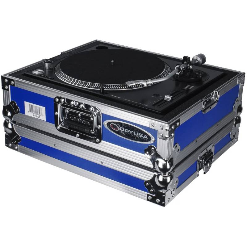 Odyssey FTTXBLUE Technics 1200-Style Turntable Flight Case (Blue) von Odyssey