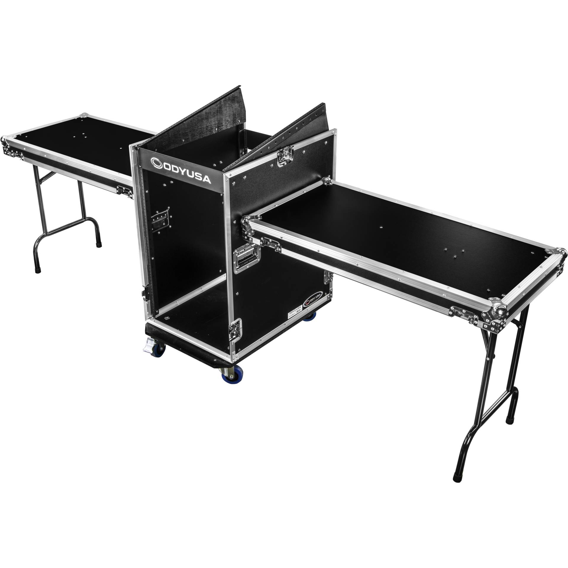 Odyssey FZ1416WDLXII Deluxe Pro Combo Rack Case with 2 Tables Odyssey FZ1416WDLXII Deluxe Pro Combo Rack Case with 2 Tables von Odyssey