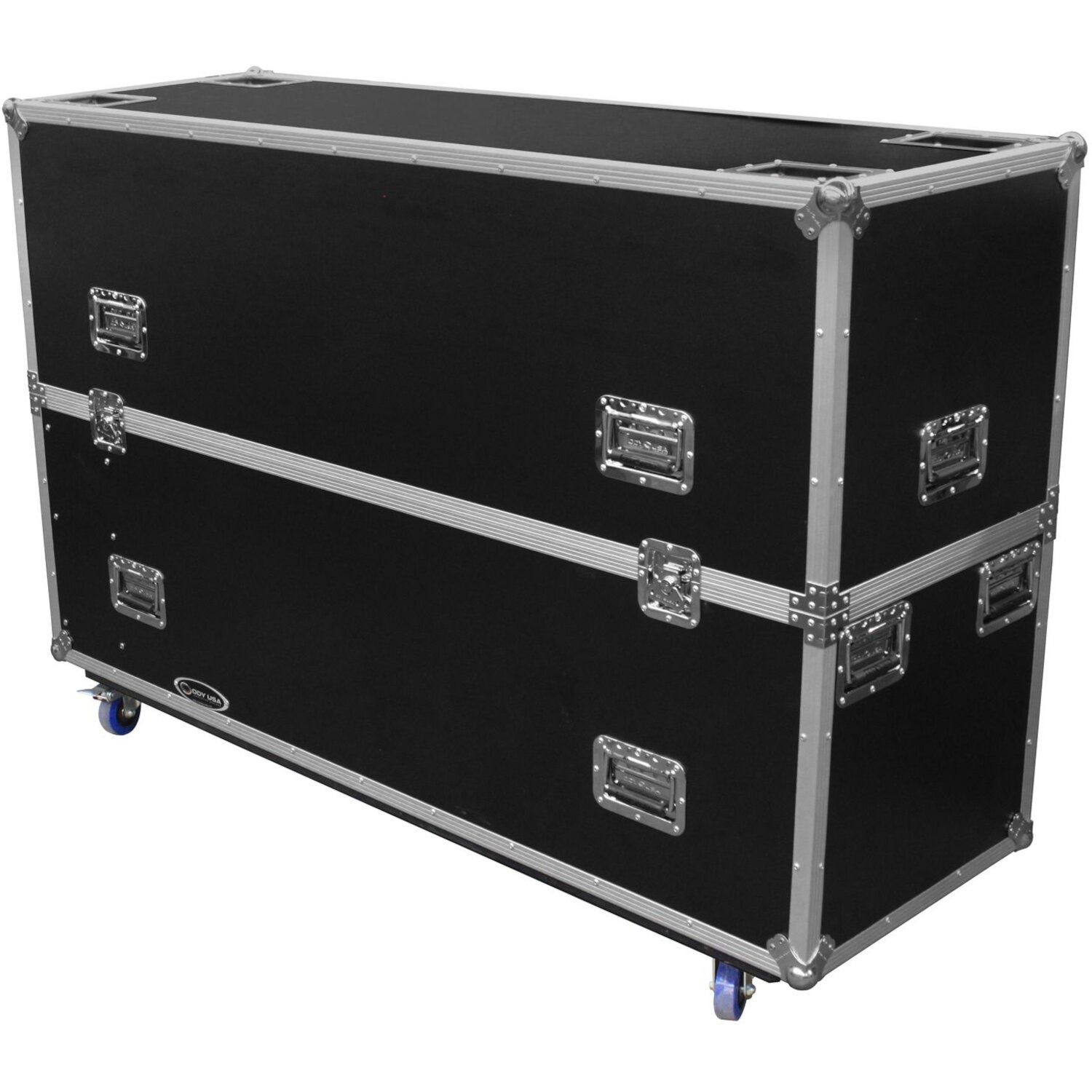 Odyssey FZ2FSM65W Dual 60-65" Flat Screen Monitor Flight Case with Wheels Odyssey FZ2FSM65W Dual 60-65" Flat Screen Monitor Flight Case with Wheels von Odyssey