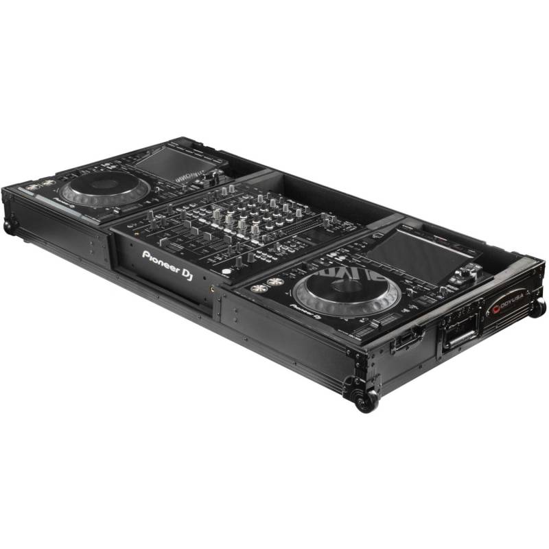 Odyssey FZDJMA9CDJWBL DJ Coffin Flight Case for Mixer and Media Player von Odyssey
