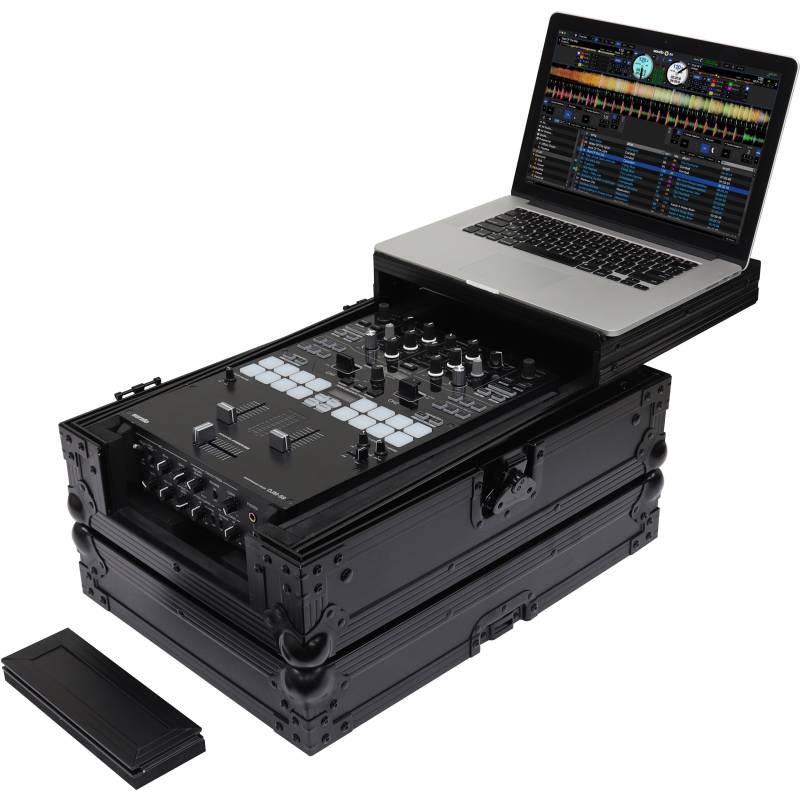 Odyssey FZGS10MX1XDBL Flight Case for 10-inch DJ Mixer (Black) von Odyssey