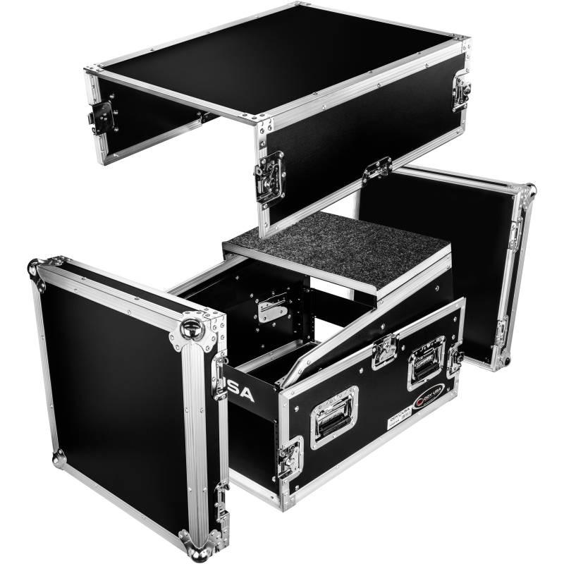 Odyssey FZGS1404 Pro Combo Rack Case with Laptop Shelf von Odyssey