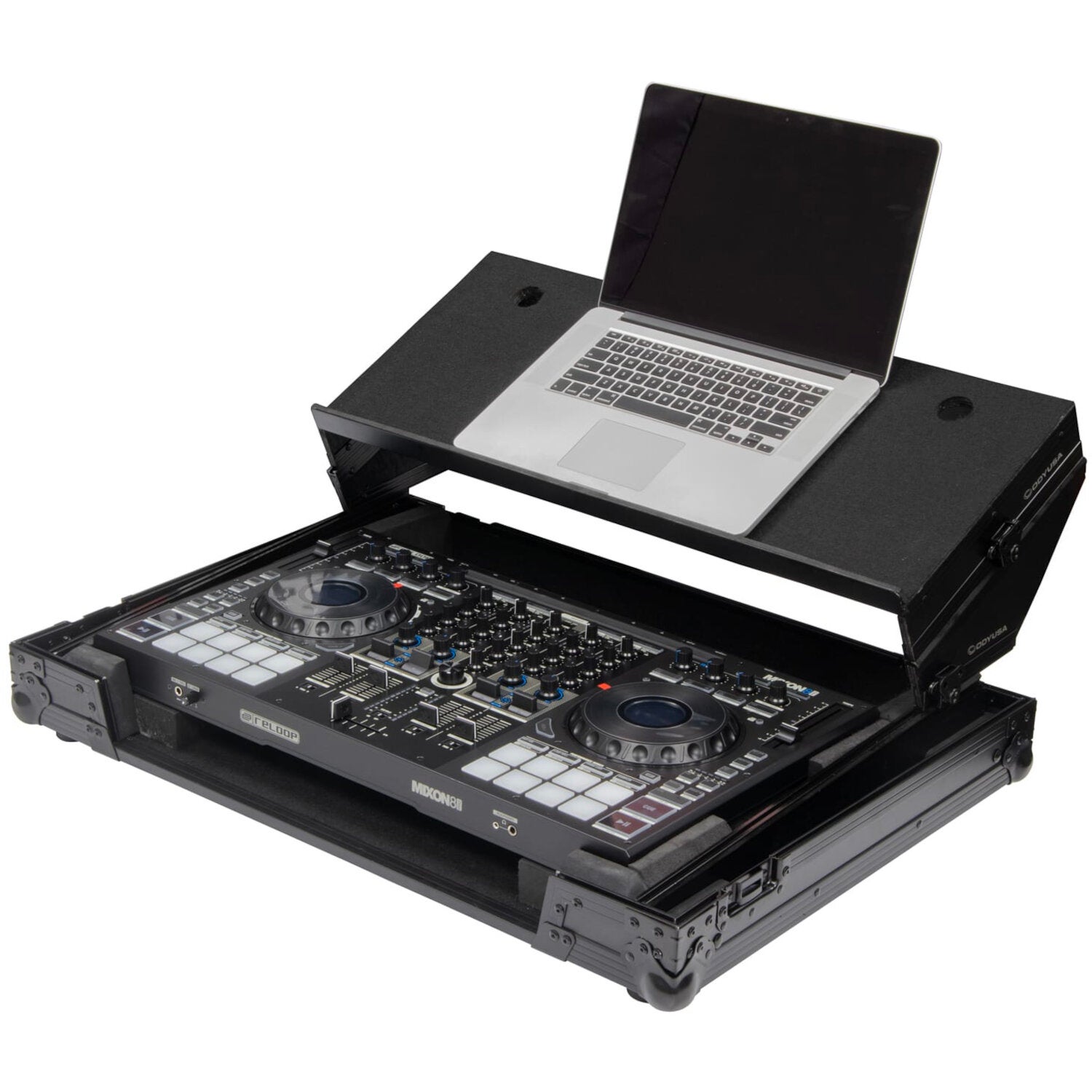 Odyssey FZGSAMIXON8BL Angle Glide Reloop Mixon 8 Pro Flight Case von Odyssey