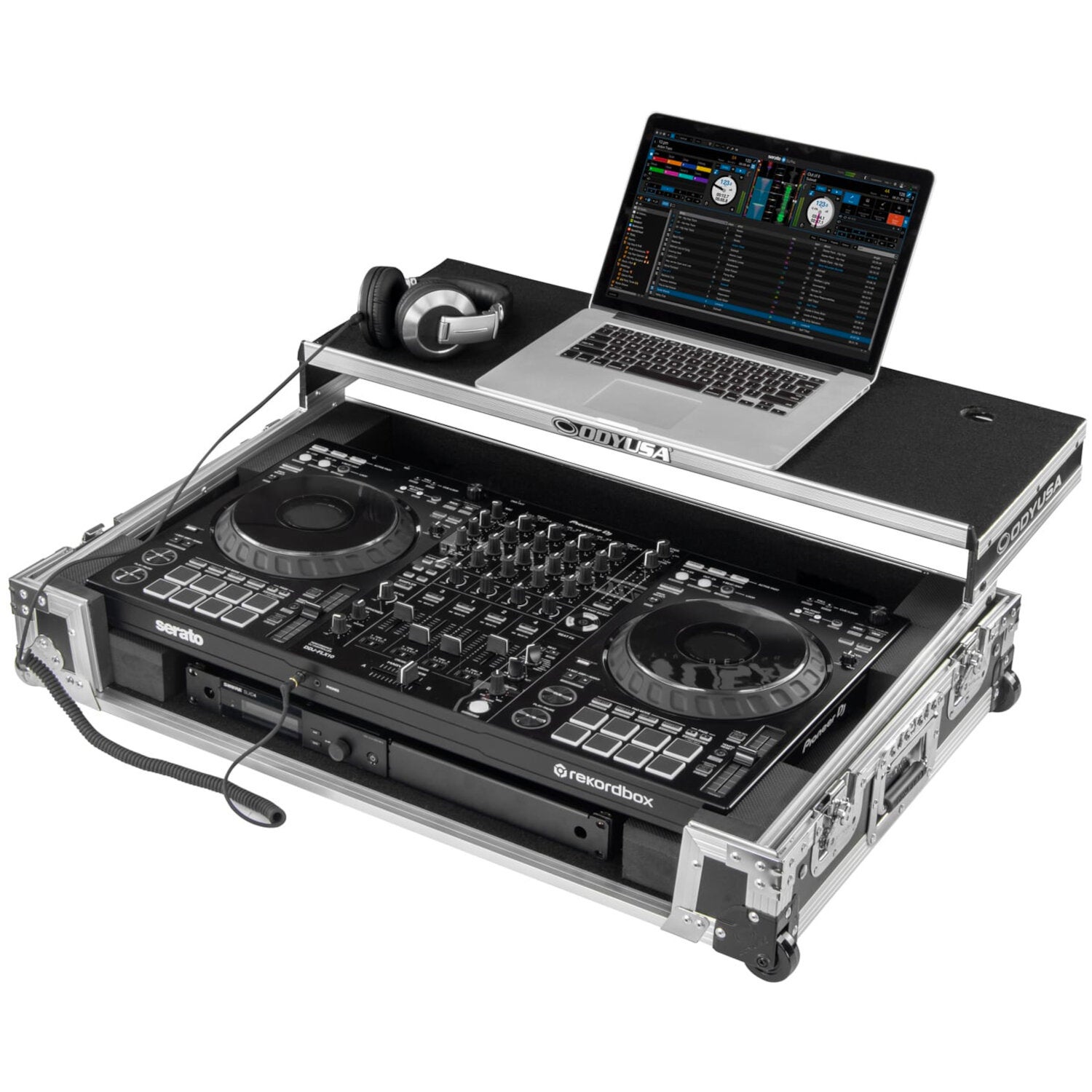 Odyssey FZGSDDJFLX10CW 1U Glide Style Flight Case with Wheels von Odyssey