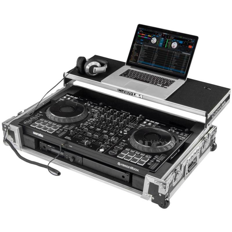 Odyssey FZGSDDJFLX10CW 1U Glide Style Flight Case with Wheels von Odyssey