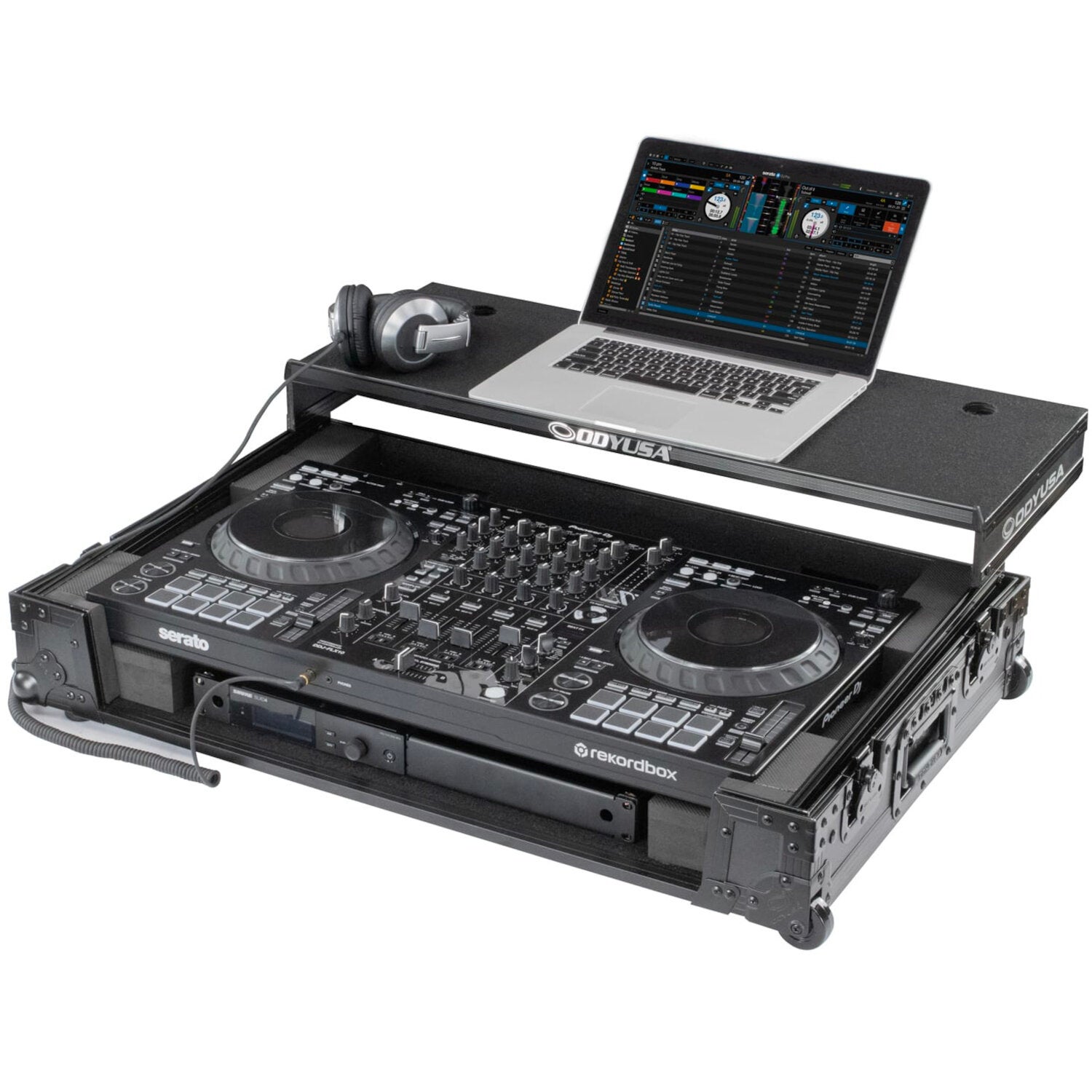 Odyssey FZGSDDJFLX10CWBL Black Label 1U Flight Case for DDJ-FLX10 von Odyssey