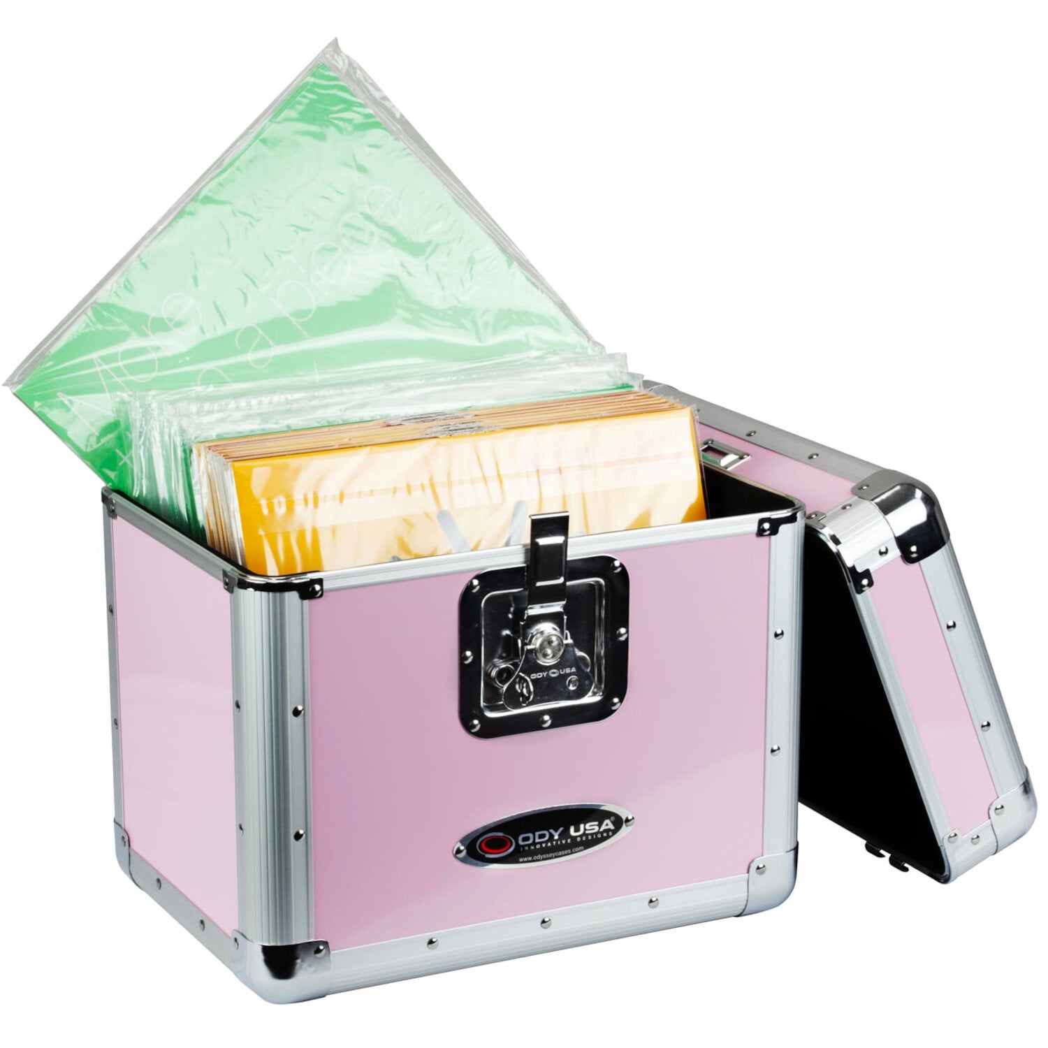 Odyssey KLP1PINK x70 12-inch Utility Record Case Odyssey KLP1PINK x70 12-inch Utility Record Case von Odyssey