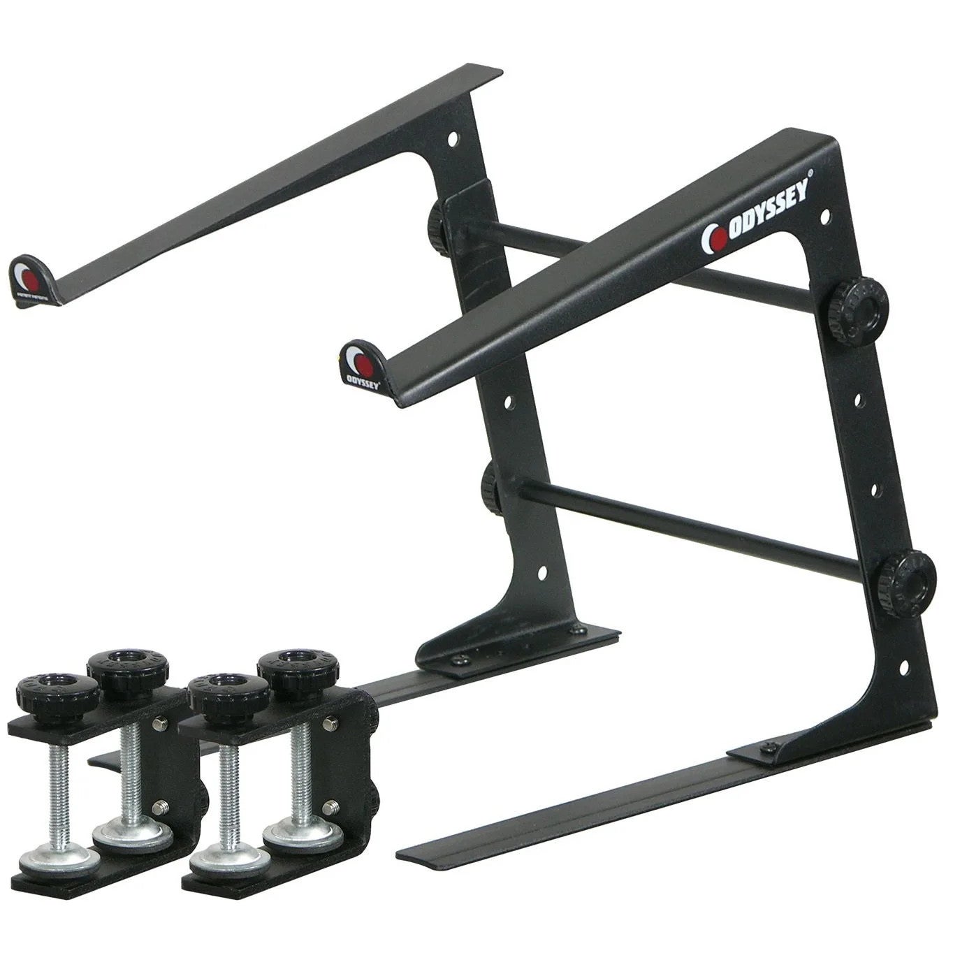 Odyssey LSTAND Laptop Stand with Table Clamps (Black) von Odyssey