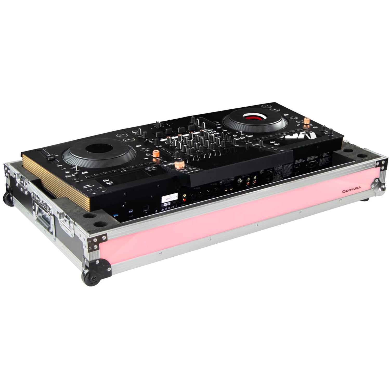 Odyssey SCOPUSQUADCW1 Effects Showcase with Wheels for Pioneer DJ Opus-Quad von Odyssey