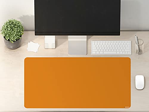 Oedim Schreibtischunterlage, Orange, 160 x 80 cm, Teppich, PVC, Vinylboden von Oedim
