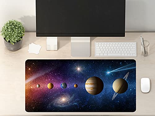 Oedim Schreibtischunterlage Planeten, 80 x 40 cm, Teppich, PVC, Vinylboden von Oedim