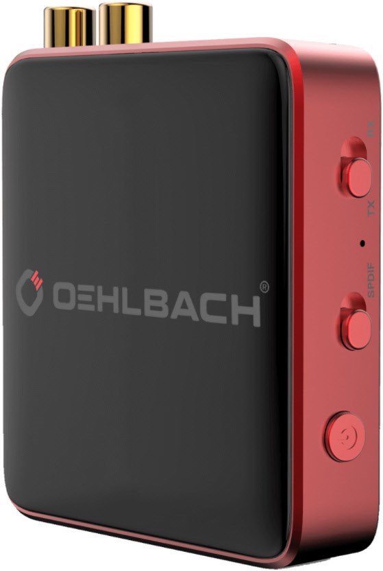 BTR Evolution 5.0 Bluetooth-Transmitter rot BTR Evolution 5.0 Bluetooth-Transmitter rot von Oehlbach