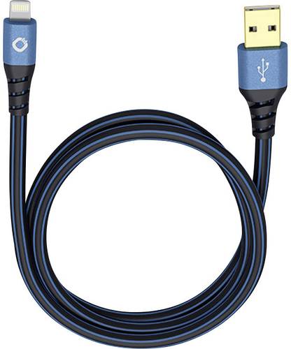 Oehlbach Apple iPad/iPhone/iPod Anschlusskabel [1x USB 2.0 Stecker A - 1x Apple Lightning-Stecker] 1 von Oehlbach