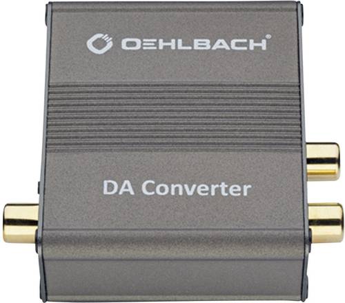 Oehlbach Audio Konverter DA Converter [Toslink, Cinch-Digital - Cinch] von Oehlbach