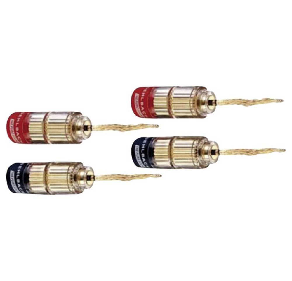 Oehlbach Banana-Flex-Verbinder für Lautsprecher Audio- & Video-Adapter von Oehlbach