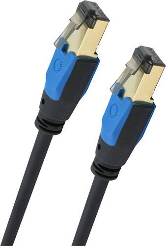 Oehlbach D1C19354 RJ45 Netzwerkkabel, Patchkabel CAT 8.1 3.00m Schwarz 1St. Oehlbach D1C19354 RJ45 Netzwerkkabel, Patchkabel CAT 8.1 3.00m Schwarz 1St. von Oehlbach