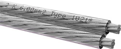 Oehlbach D1C345 Lautsprecherkabel 2 x 6.0mm² Transparent 4m von Oehlbach