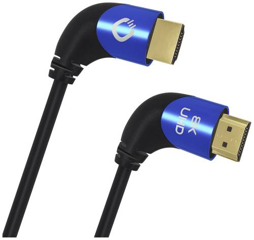 Oehlbach HDMI Anschlusskabel HDMI-A Stecker, HDMI-A Stecker 1.50m Schwarz D1C42541 Ultra HD (8K), 90 von Oehlbach