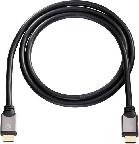 Oehlbach HDMI Anschlusskabel HDMI-A Stecker, HDMI-A Stecker 10.00m Schwarz 92458 Audio Return Channe von Oehlbach