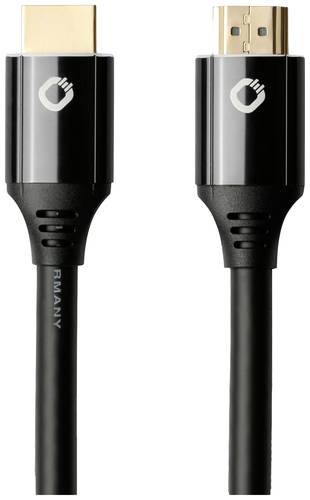 Oehlbach HDMI Anschlusskabel HDMI-A Stecker, HDMI-A Stecker 5.00m Schwarz D1C92496 Ultra HD (8K), ve von Oehlbach