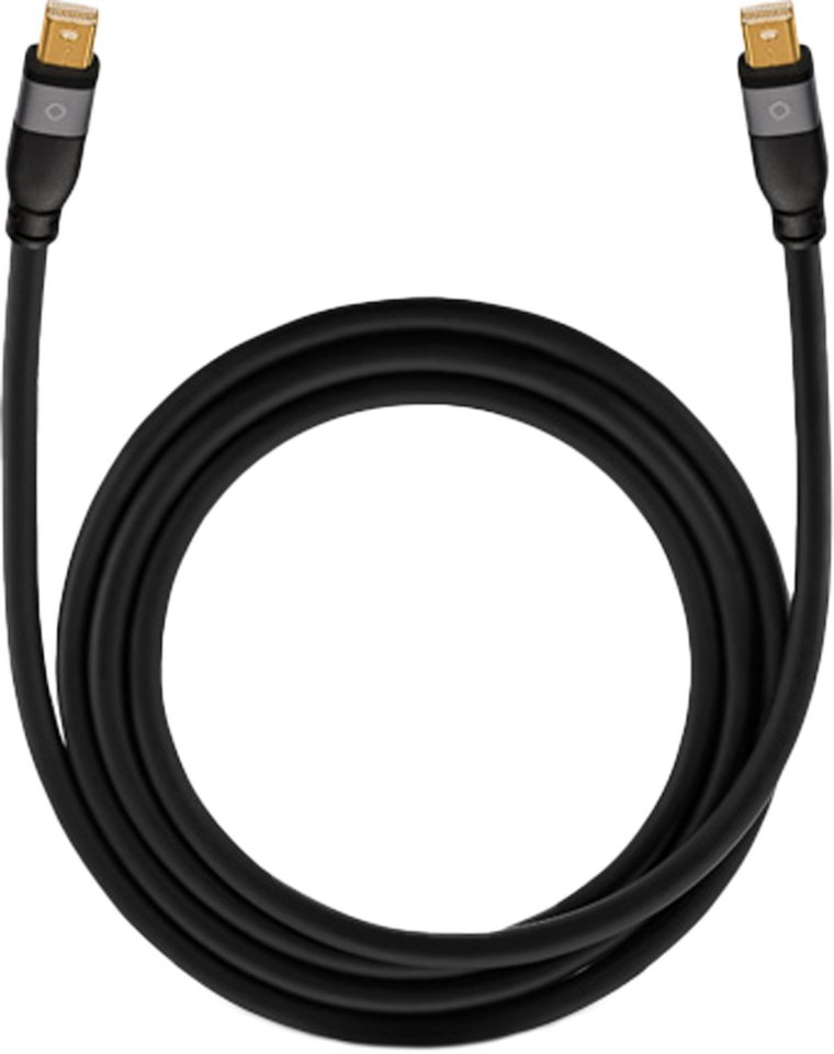 Oehlbach Impact Plus M2 Displayportkabel DP-Mini Computer-Kabel, Mini-Displayport, DisplayPort Mini (200 cm) von Oehlbach