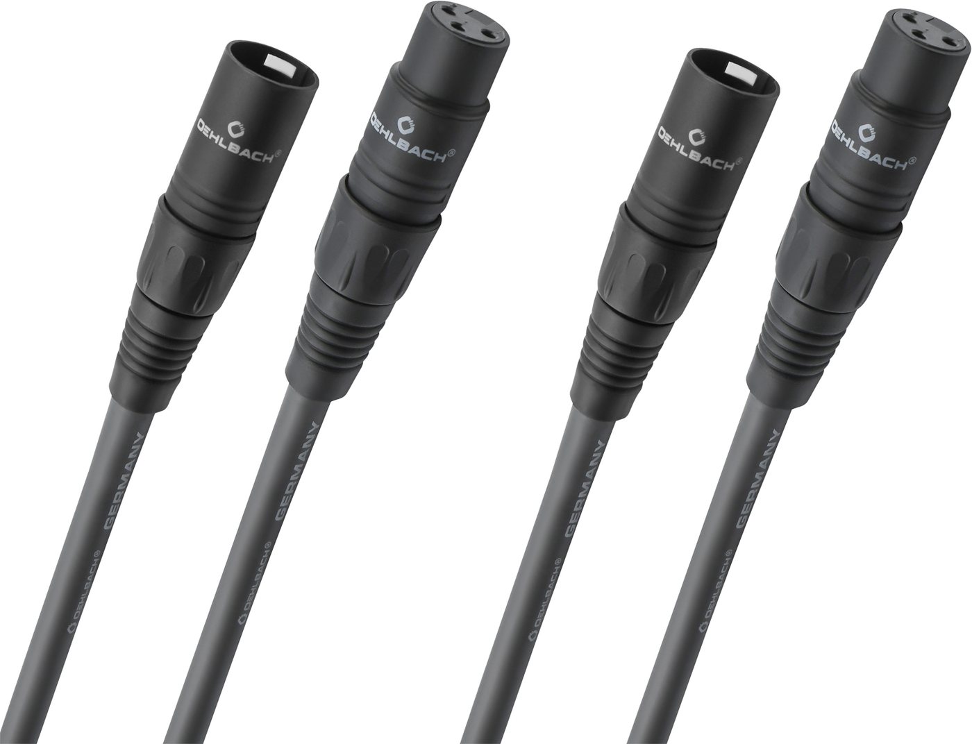 Oehlbach NF 14 Master X NF Audio-Kabel mit XLR-Stecker 1 Paar Audio-Kabel, XLR-Kupplung, XLR (50 cm) von Oehlbach