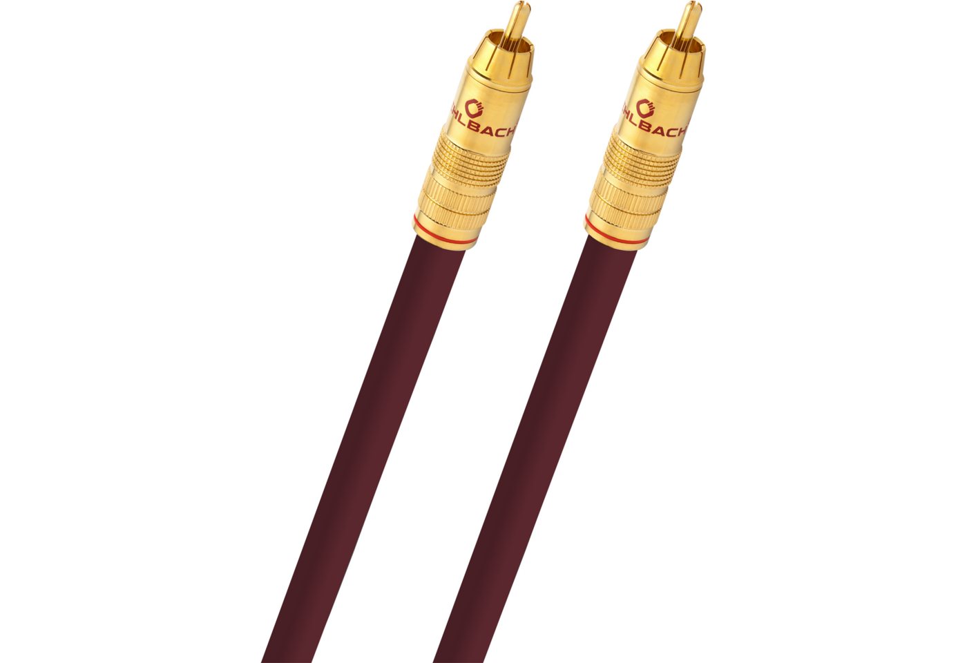 Oehlbach NF 214 Sub Erstklassiges Subwoofer Cinch-Kabel Audio-Kabel, Cinch, Cinch (500 cm), Flexibel, Hochwertiges Kupfer von Oehlbach