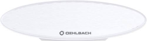 Oehlbach Scope Oval D1C17230 Aktive DVB-T/T2 Flachantenne Innenbereich Weiß von Oehlbach
